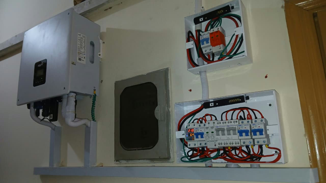 3.8 KW Hybrid Solar System — Residential photo 2