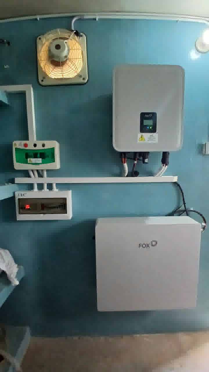FOX ESS 11.5 KW EP12 HV Battery Installation